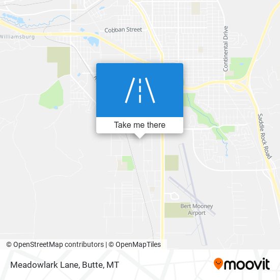 Meadowlark Lane map