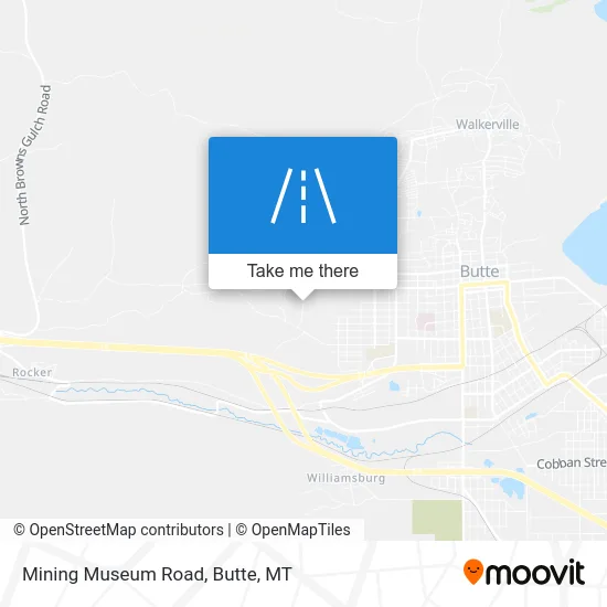 Mining Museum Road map