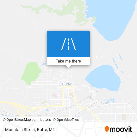 Mountain Street map