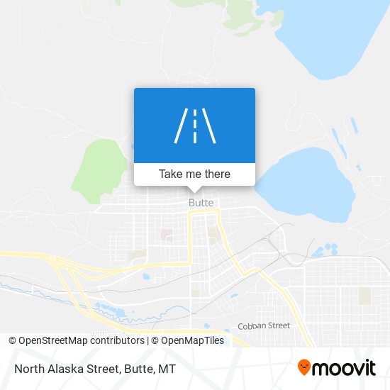 North Alaska Street map