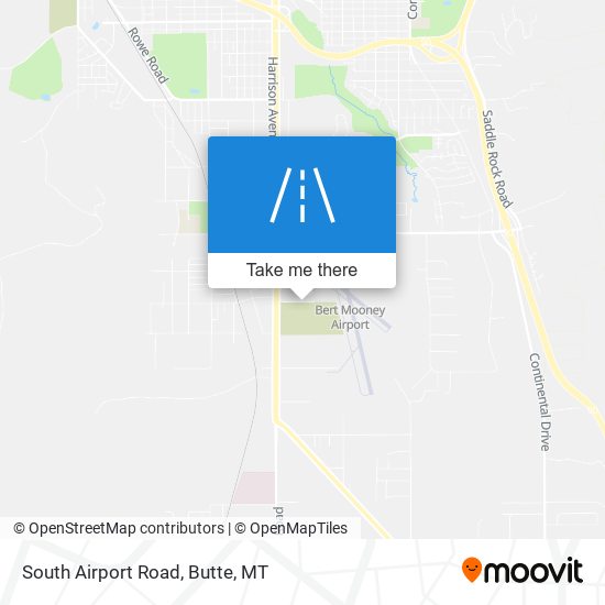 South Airport Road map