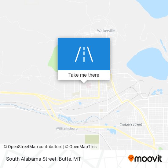South Alabama Street map