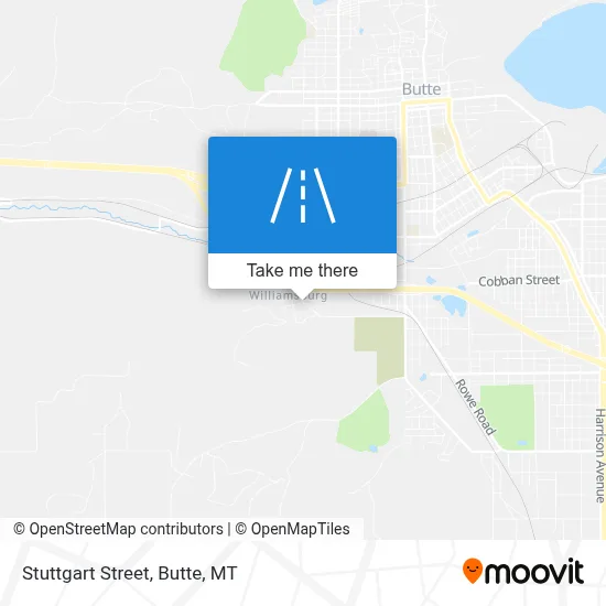 Stuttgart Street map