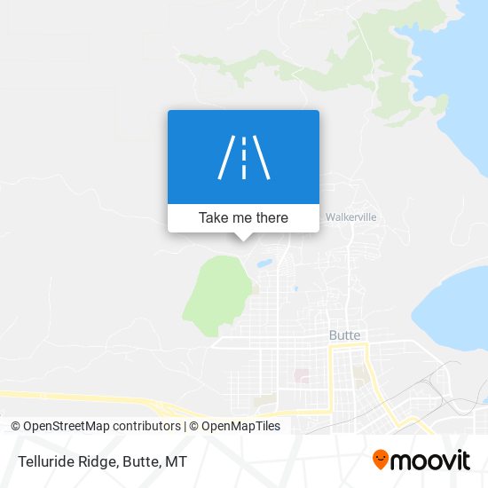 Telluride Ridge map