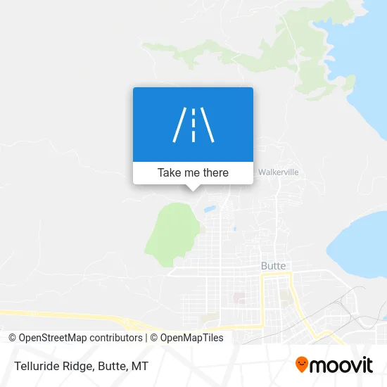 Telluride Ridge map