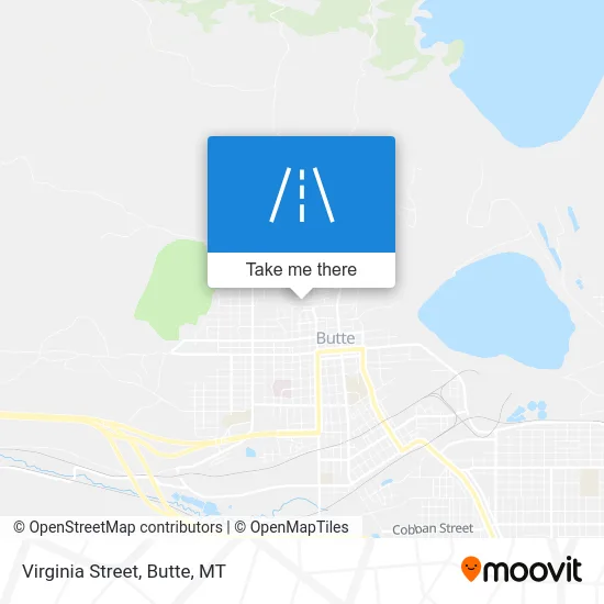 Virginia Street map