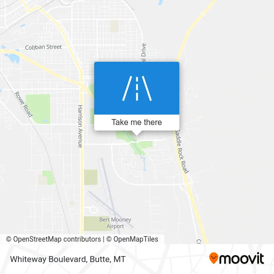 Whiteway Boulevard map