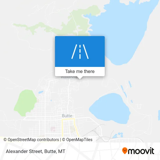 Alexander Street map