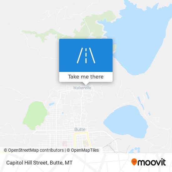Mapa de Capitol Hill Street