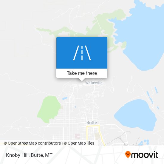 Knoby Hill map