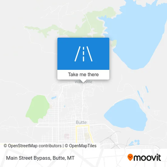 Main Street Bypass map