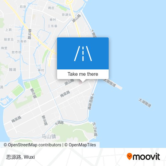 思源路 map