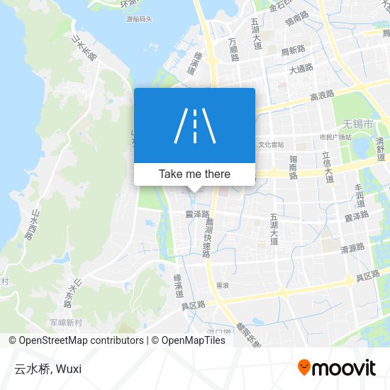 云水桥 map