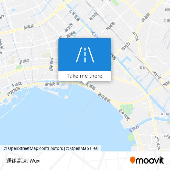 通锡高速 map