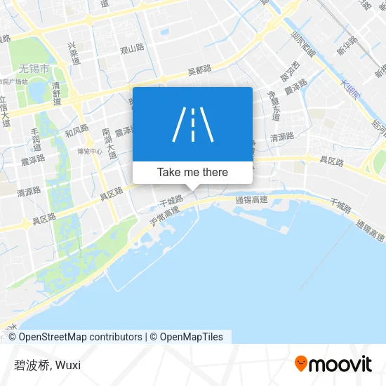 碧波桥 map
