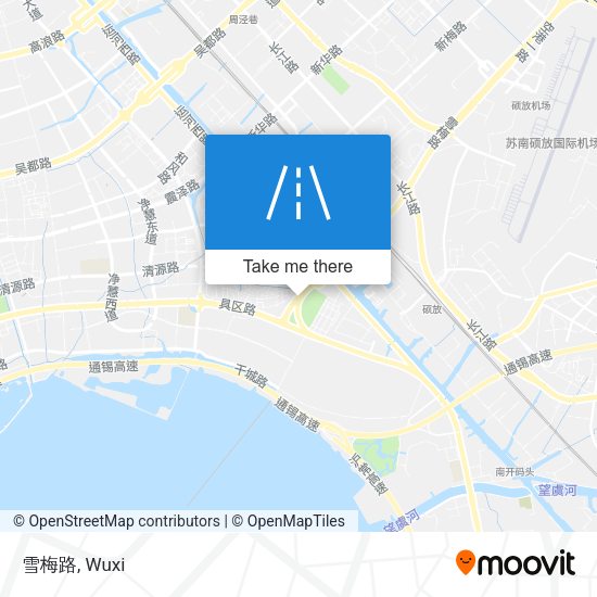 雪梅路 map