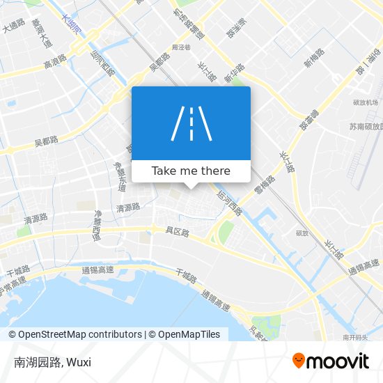 南湖园路 map