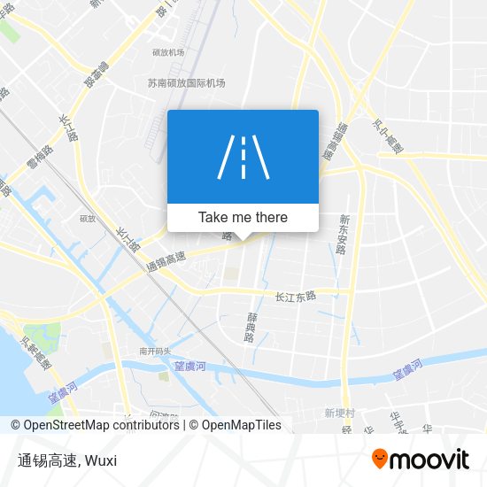 通锡高速 map