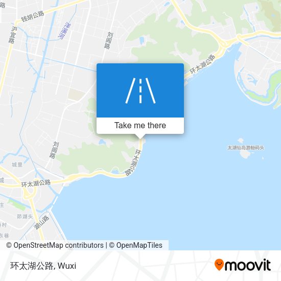 环太湖公路 map