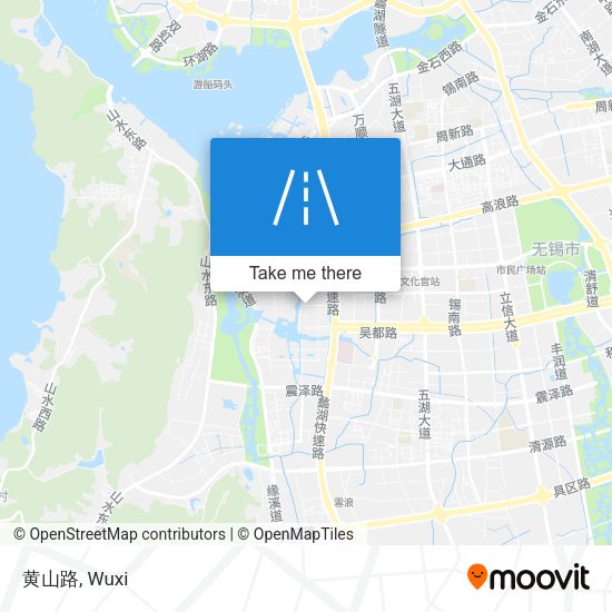黄山路 map