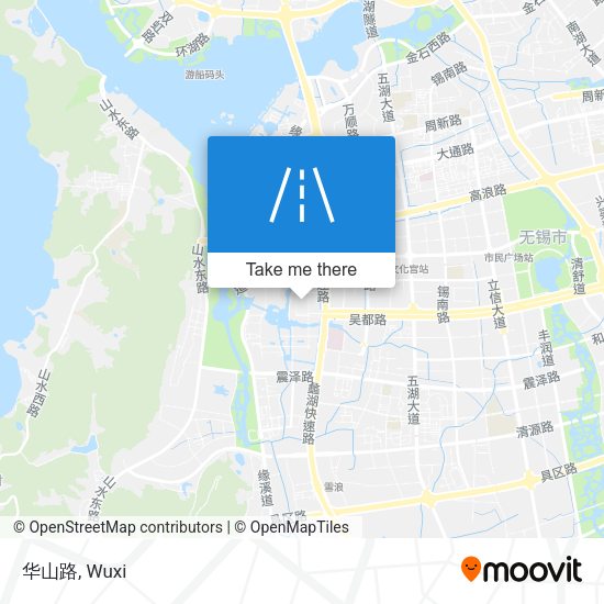 华山路 map