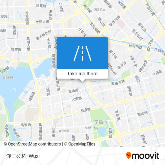 仰三公桥 map