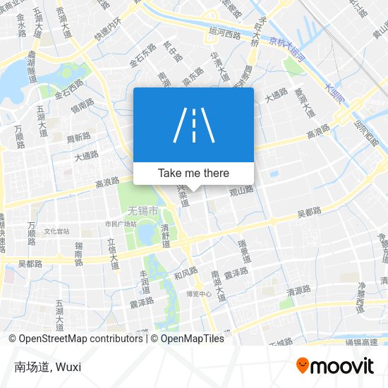 南场道 map
