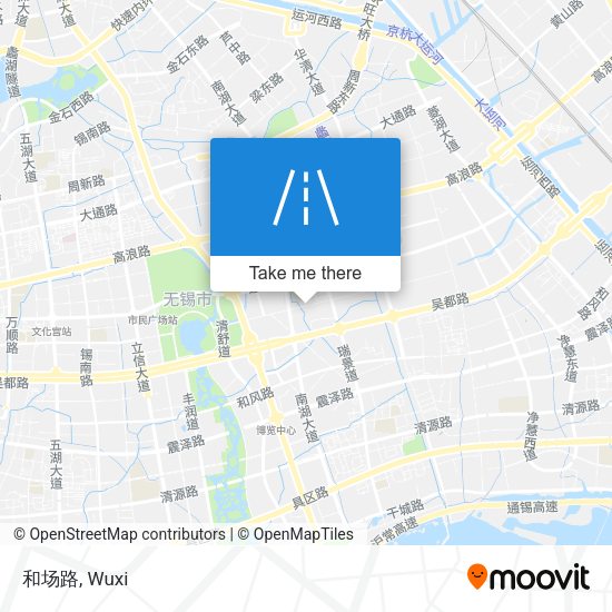 和场路 map