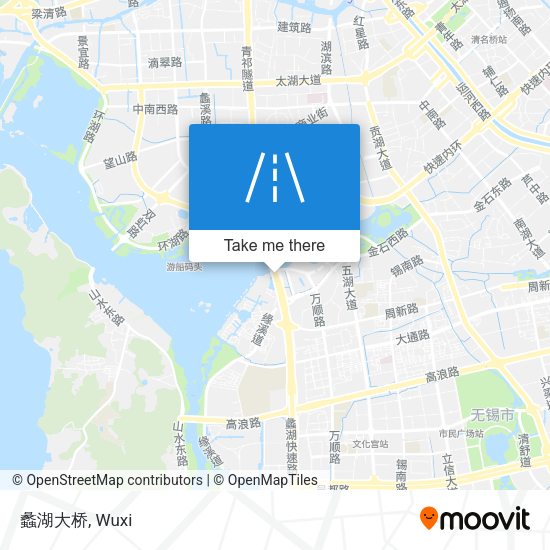 蠡湖大桥 map