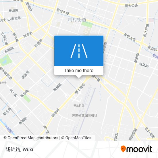锡锦路 map
