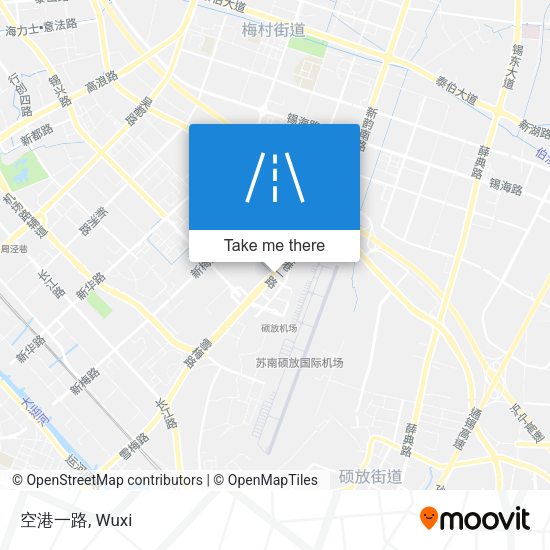 空港一路 map