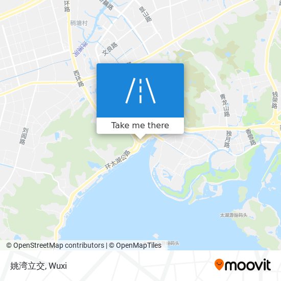 姚湾立交 map