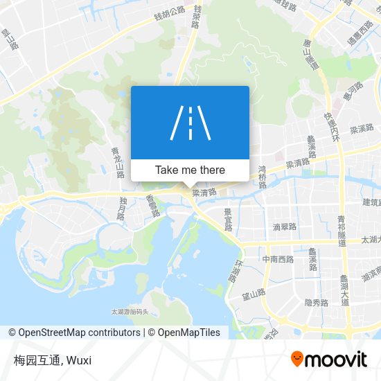 梅园互通 map