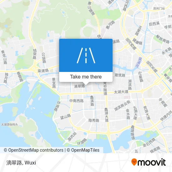 滴翠路 map