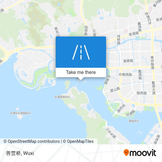 善贾桥 map