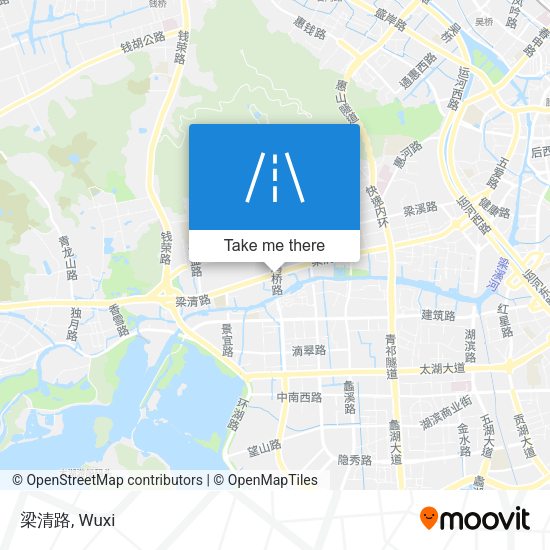 梁清路 map