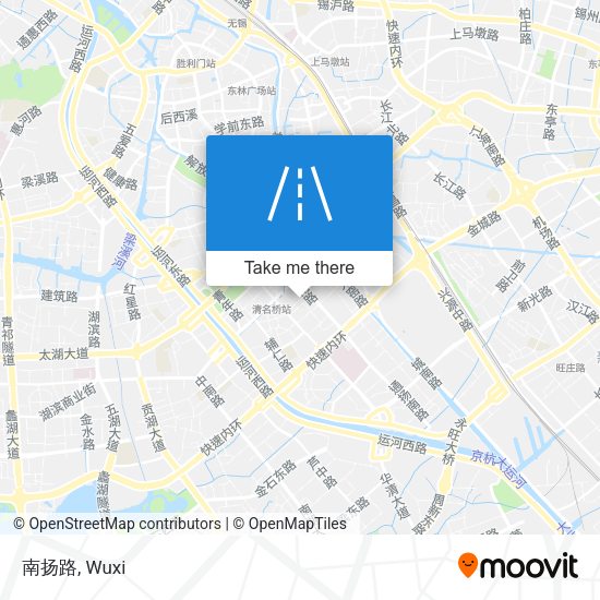 南扬路 map