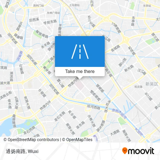 通扬南路 map