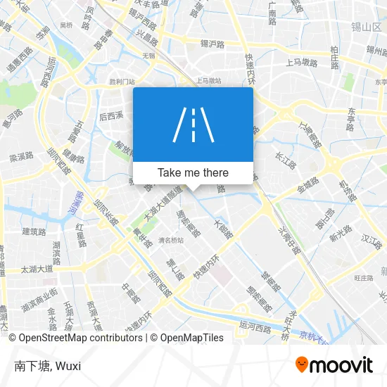 南下塘 map