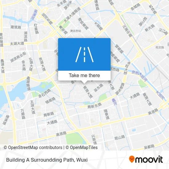 Building A Surrounding Path map