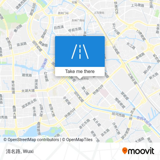 清名路 map