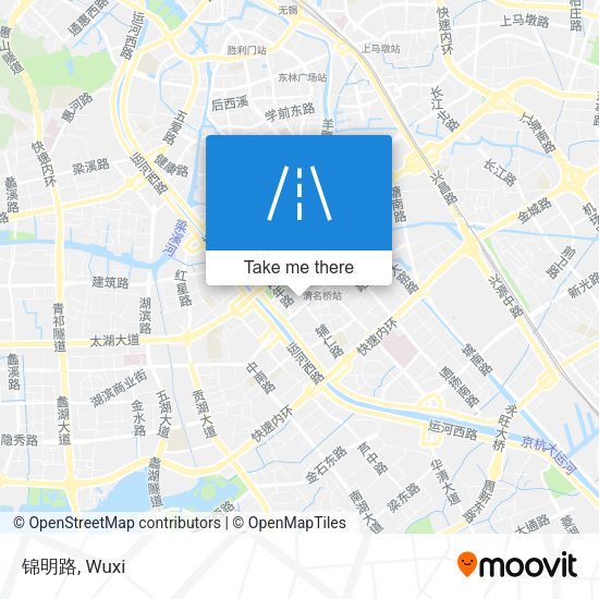 锦明路 map