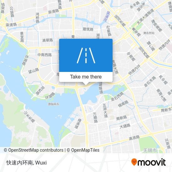 快速内环南 map