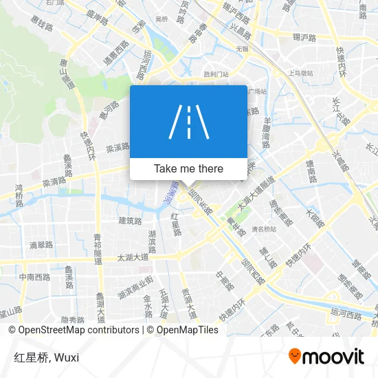 红星桥 map
