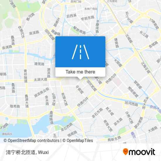 清宁桥北匝道 map