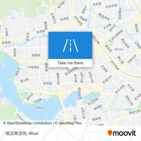 湖滨商业街 map