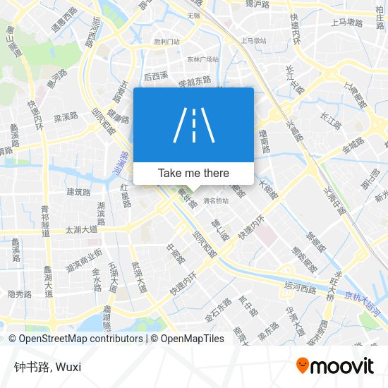 钟书路 map