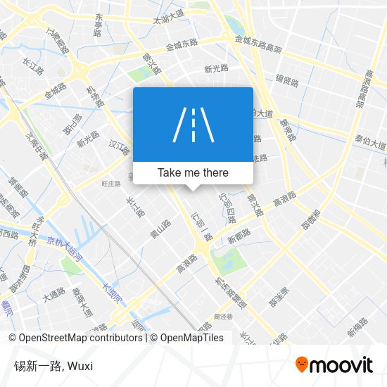 锡新一路 map