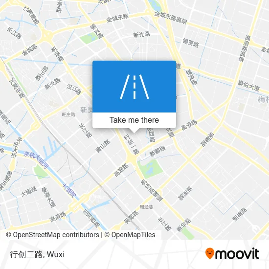 行创二路 map
