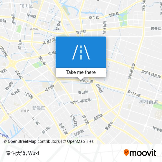 泰伯大道 map